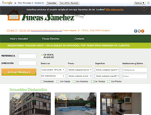 Tablet Screenshot of fincassanchez.com