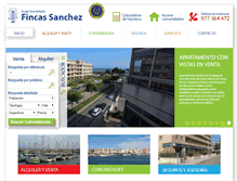 Tablet Screenshot of fincassanchez.net